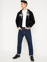 Loose Logo Zip Hoodie