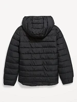 Water-Resistant Narrow-Channel Puffer Jacket for Girls