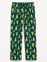 Mid-Rise Flannel Pajama Pants