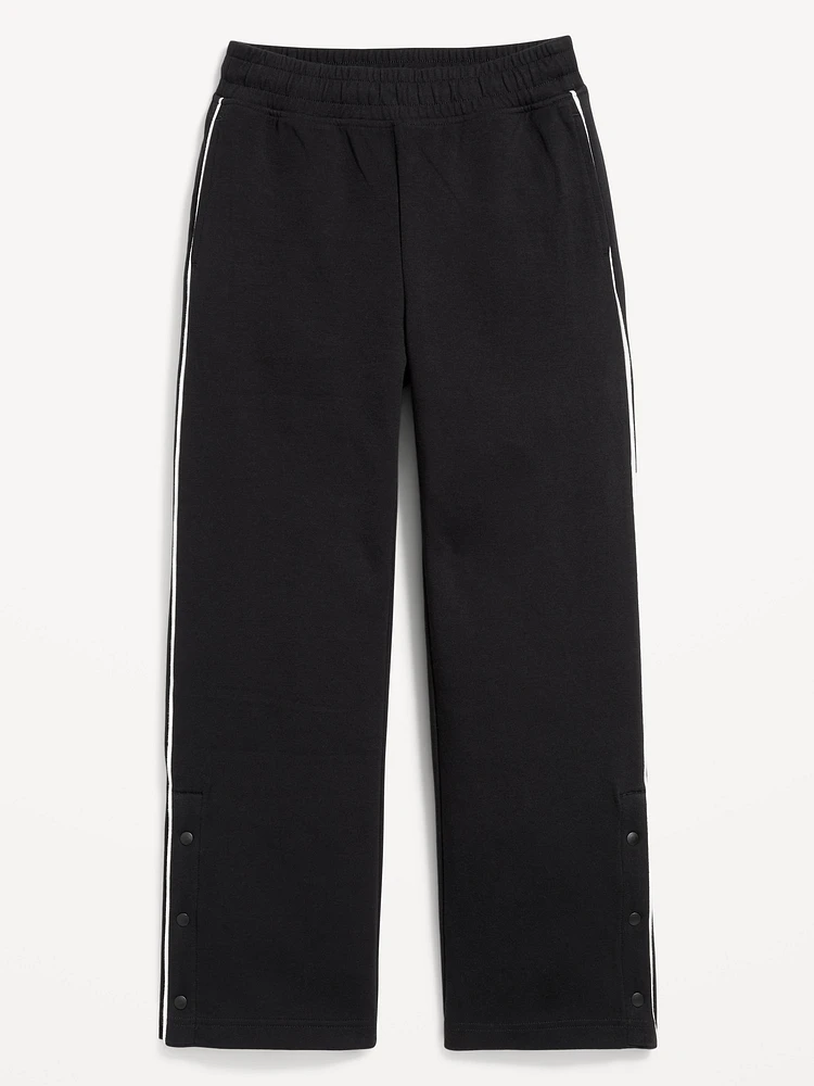 High-Waisted Dynamic Fleece Track Pants for Girls