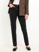 High-Waisted Vintage Slim Jeans