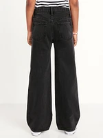 High-Waisted Baggy Wide-Leg Jeans for Girls