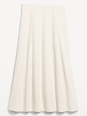 Cozy Ribbed Maxi Skirt