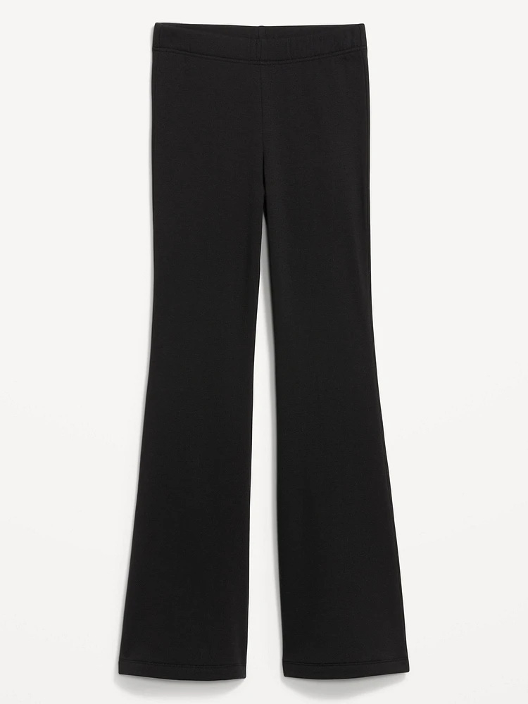 High-Waisted Fleece-Lined Flare Leggings