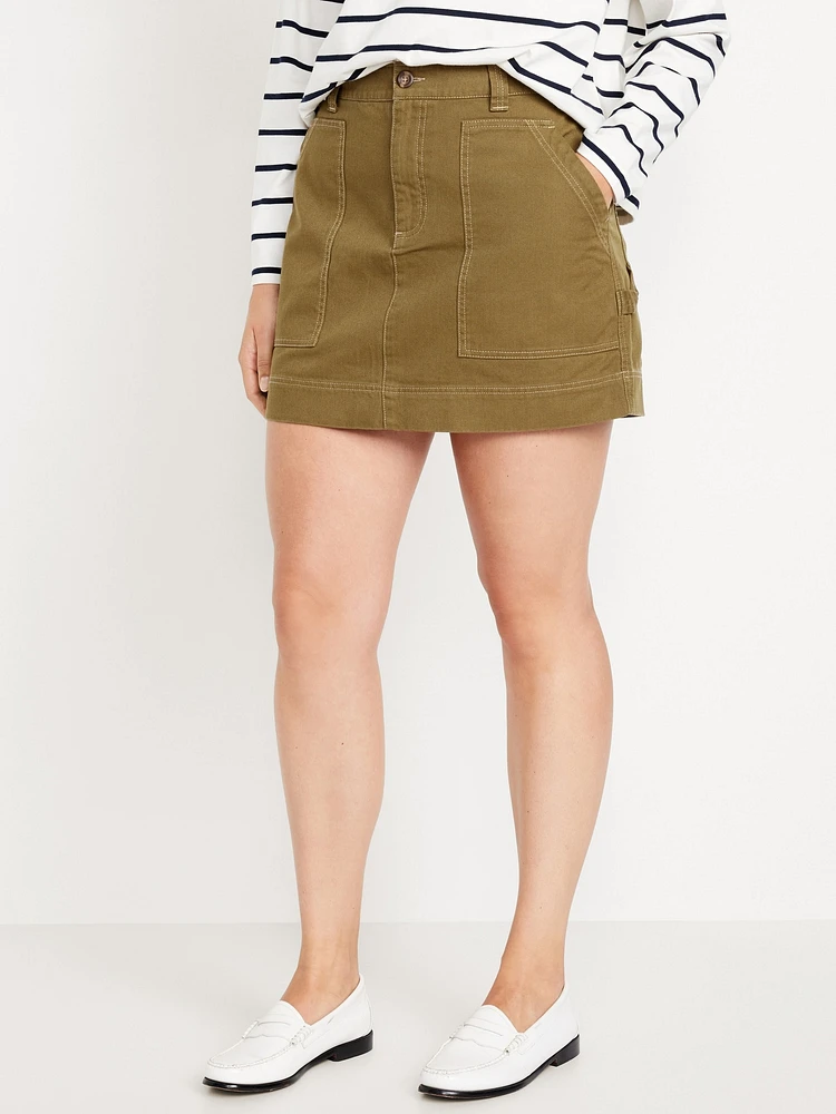 Utility Mini Skirt