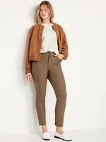 High-Waisted Pixie Skinny Ankle Pants