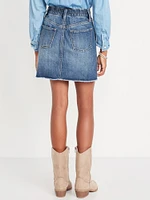 High-Waisted Jean Skirt for Girls