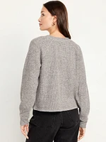 Cozy Thermal-Knit Henley