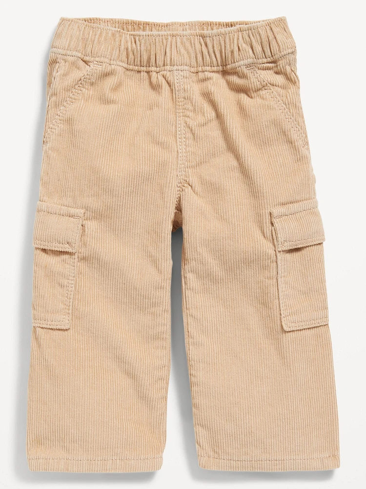 Cargo Wide-Leg Corduroy Pants for Baby