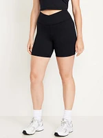 Extra High-Waisted CloudComfy Biker Shorts -- 6-inch inseam