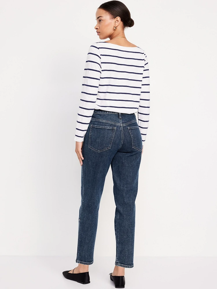 High-Waisted OG Straight Utility Jeans