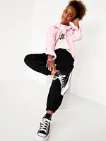 High-Waisted Jogger Sweatpants for Girls