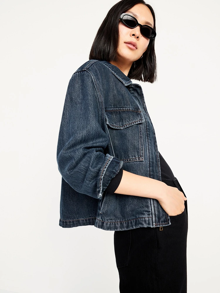 Jean Shirt Jacket