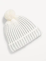 Pom-Pom Beanie for Toddler