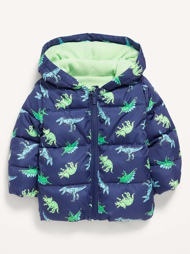 Printed Quilted Puffer Jacket for Baby