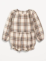 Long-Sleeve One-Piece Romper for Baby