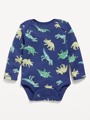 Long-Sleeve Printed Bodysuit for Baby