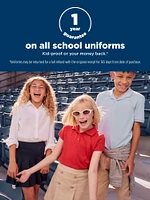 Uniform Pique Polo Shirt 5-Pack for Girls