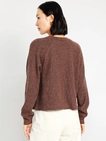 Cozy Waffle Henley T-Shirt