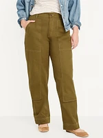 High-Waisted Utility Pants