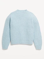 SoSoft Shaker-Stitch Sweater for Girls