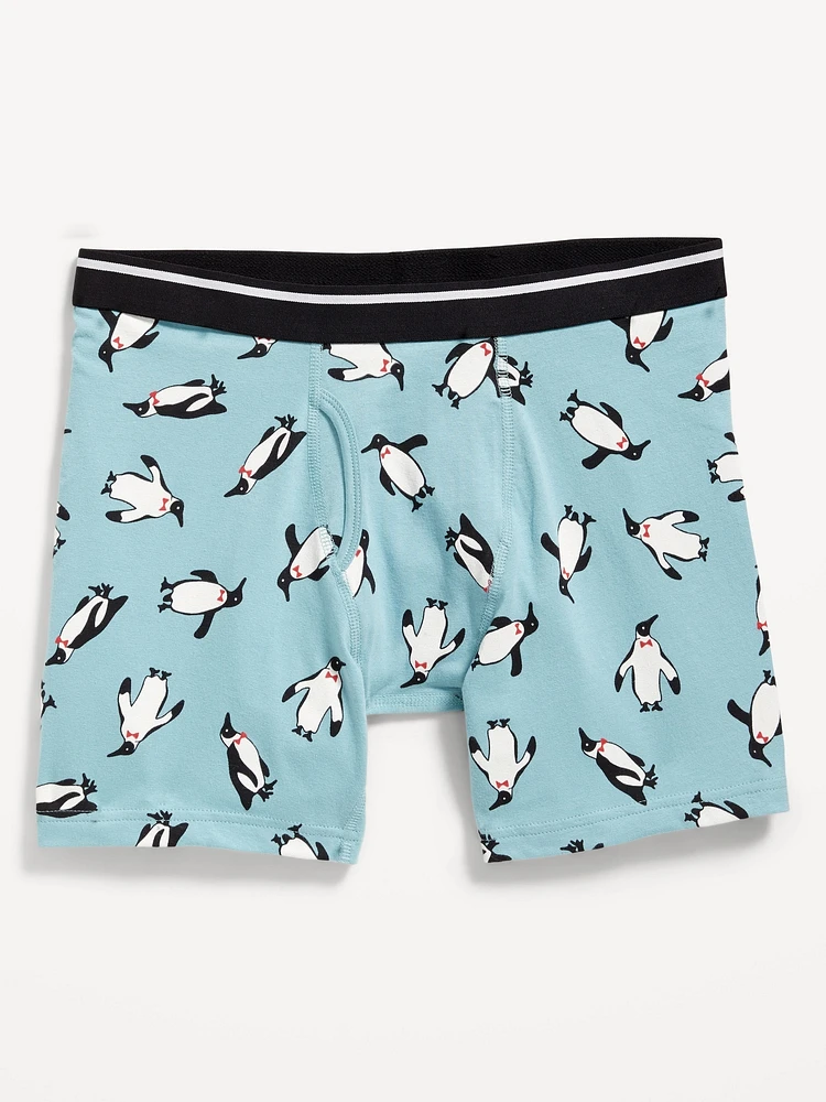 Printed Boxer Briefs -- 6.25-inch inseam