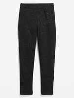 High-Waisted Full-Length Fleece Leggings for Girls