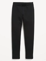 High-Waisted Full-Length Fleece Leggings for Girls