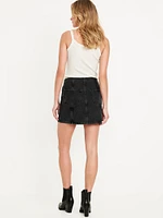 Mid-Rise OG Jean Mini Skirt