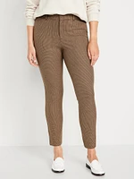 High-Waisted Pixie Skinny Ankle Pants
