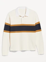 Rugby Stripe Polo Sweater