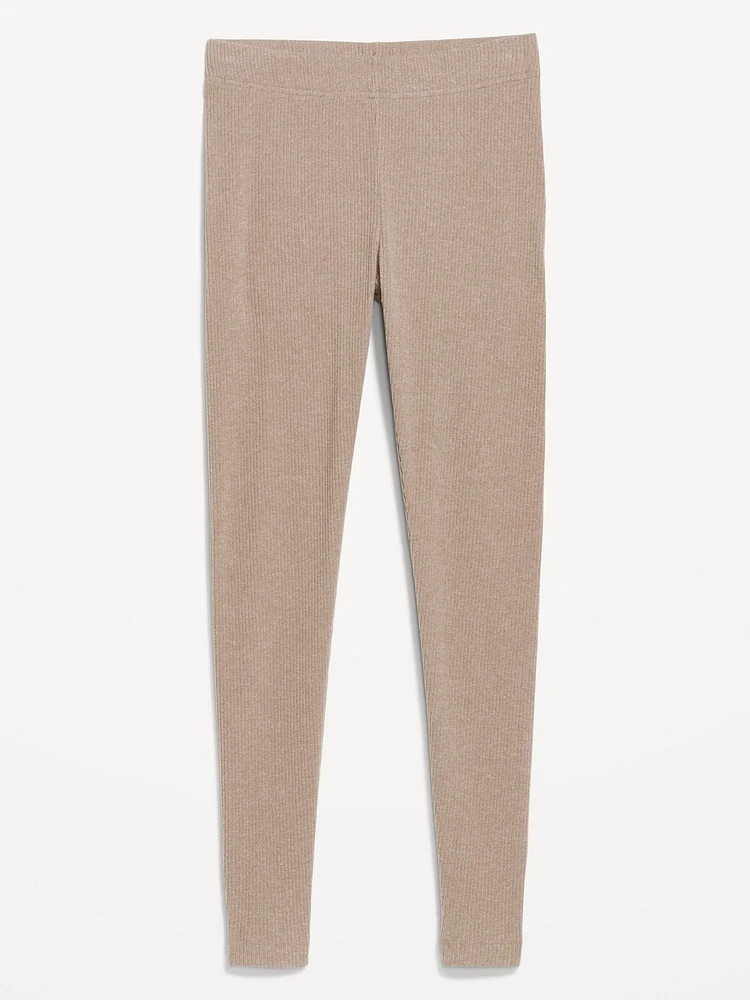 High-Waisted Cozy Ribbed Leggings