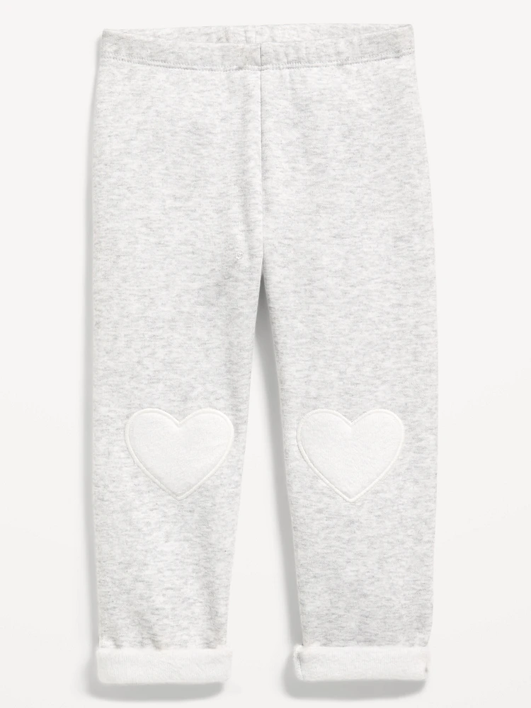 Cozy Fleece-Lined Leggings for Toddler Girls