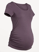 T-shirt à encolure dégagée de Maternité