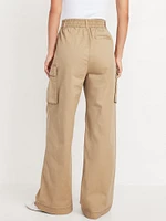 Extra High-Waisted Super Wide-Leg Cargo Pants