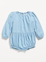 Long-Sleeve One-Piece Romper for Baby