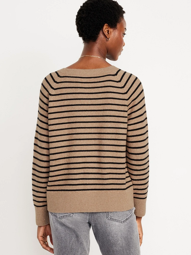 SoSoft Loose V-Neck Sweater