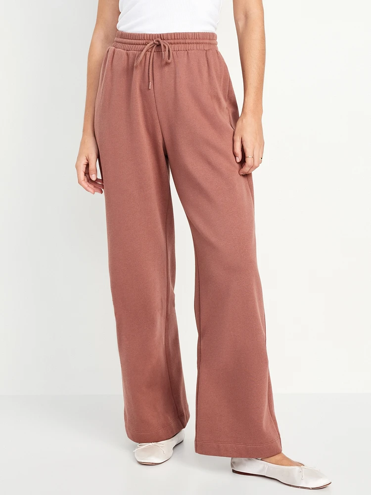 Extra High-Waisted SoComfy Wide-Leg Sweatpants