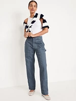 High-Waisted Utility Pants