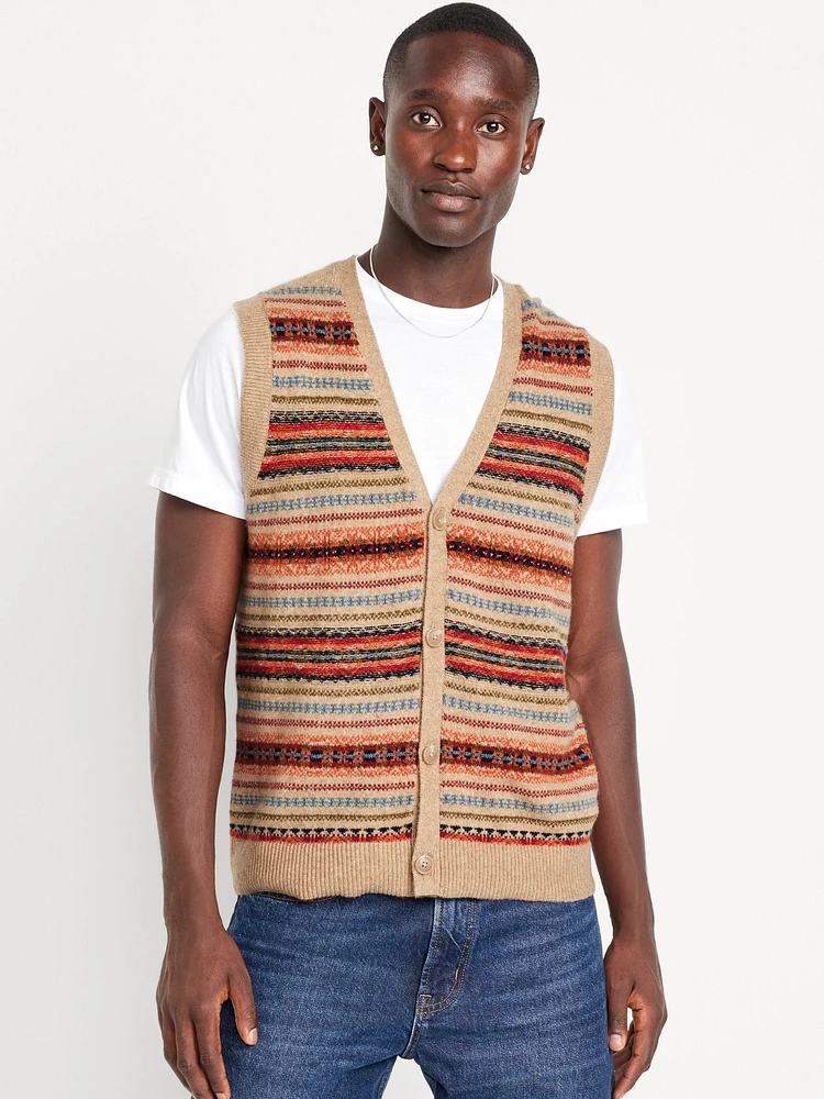 SoSoft Fair Isle Vest