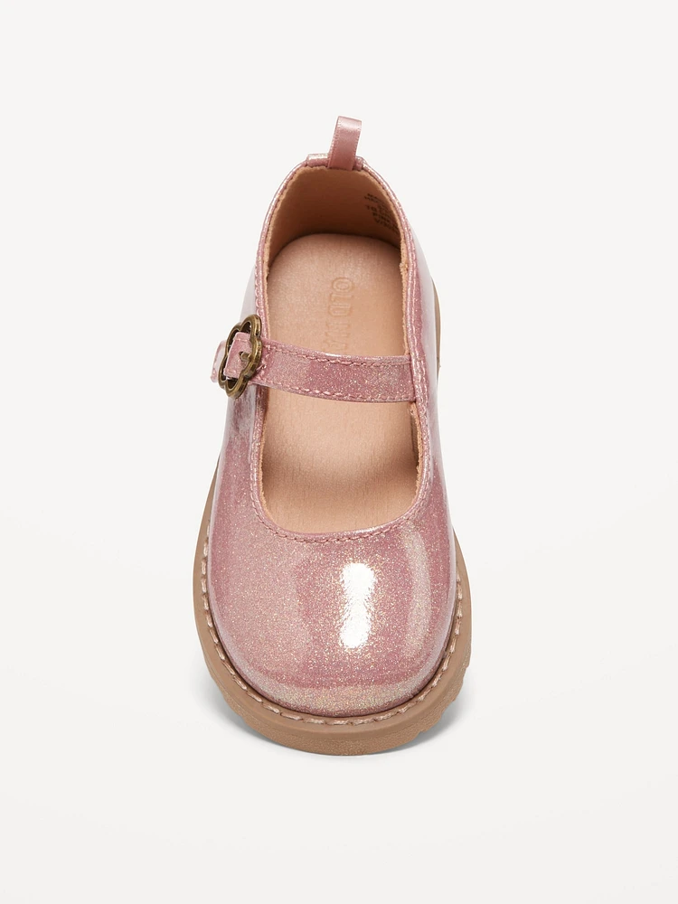 Chunky Mary-Jane Shoes for Toddler Girls