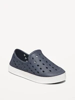 Perforated Slip-On Shoes for Toddler Boys