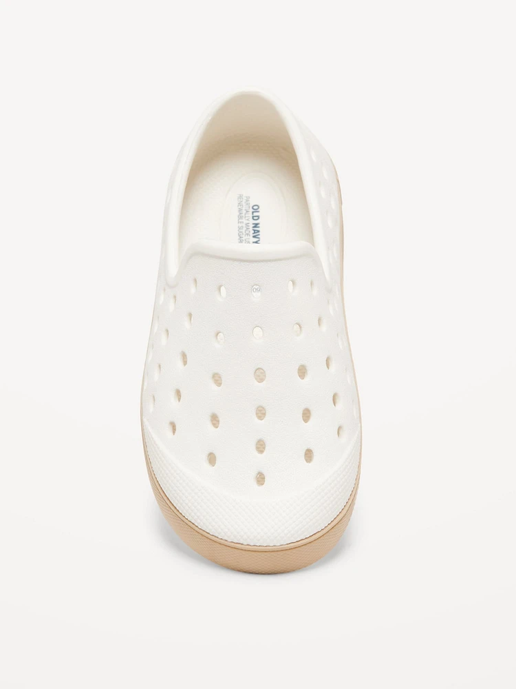 Perforated Slip-On Shoes for Toddler Boys