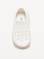 Perforated Slip-On Shoes for Toddler Boys