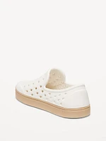 Perforated Slip-On Shoes for Toddler Boys