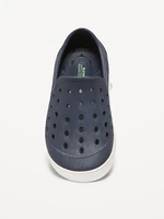 Perforated Slip-On Shoes for Toddler Boys