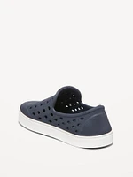 Perforated Slip-On Shoes for Toddler Boys