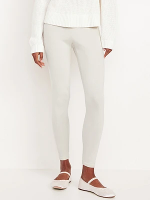 High-Waisted Fleece-Lined Leggings