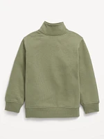 Long-Sleeve Quarter Zip Sweatshirt for Toddler Boys