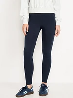 High-Waisted Fleece-Lined Leggings